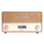 Radio i budzik Denver Radio DAB+/FM Denver DAB-36LW z drewnianą obudową light wood